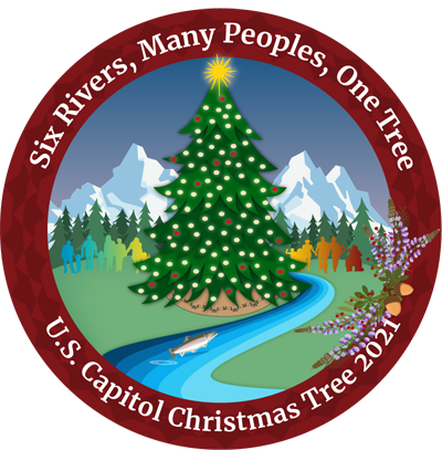 U.S. Capitol Christmas Tree Logo 2021