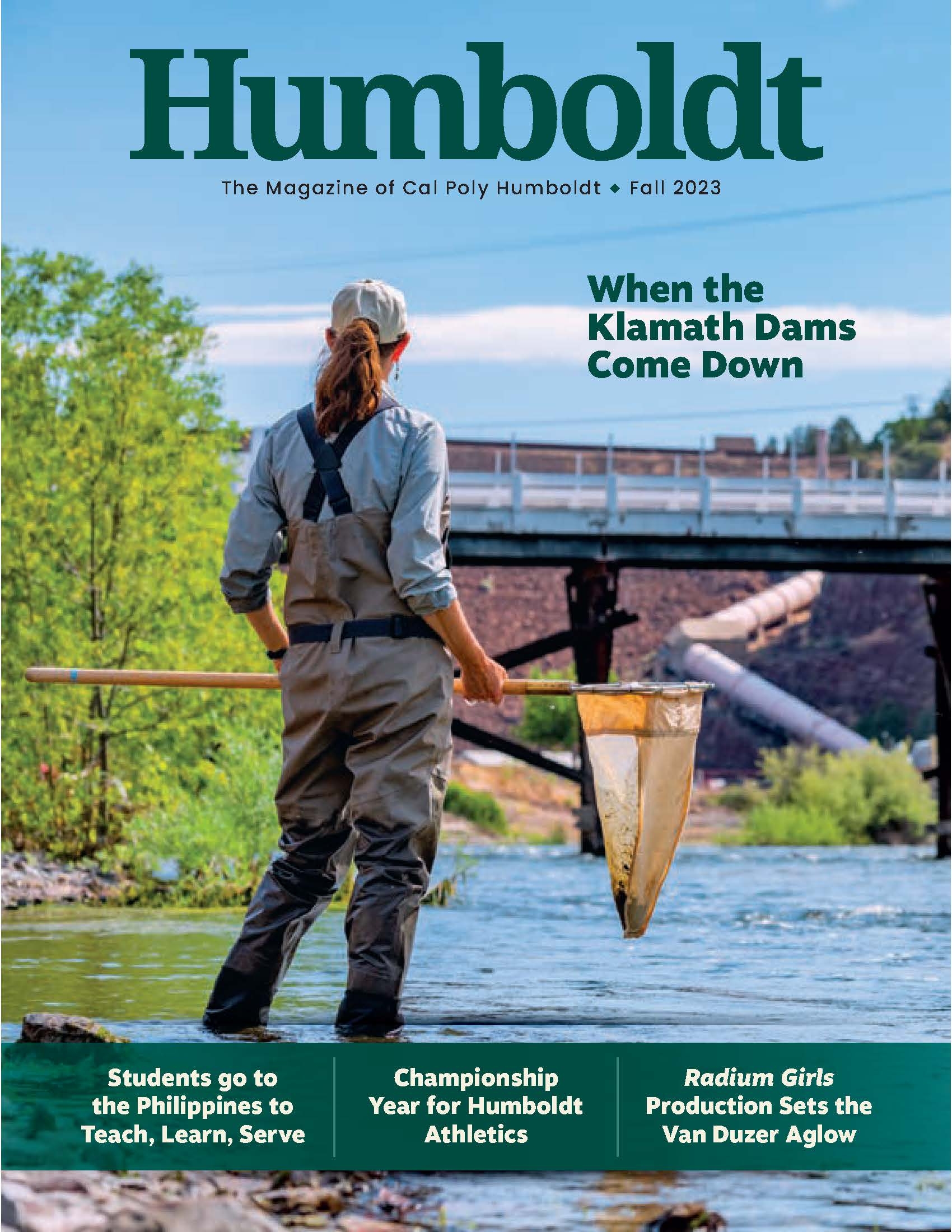 A photo of the Fall 2023 Humboldt Magazine Cover 